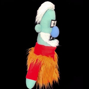 Hipster Puppet by UzzyWorks. Professional Hand Puppet Muppet-Style image 7