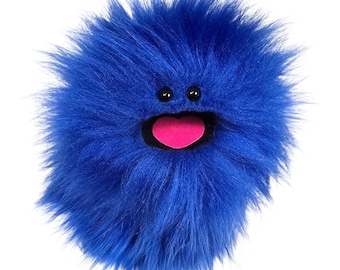 Blue Wackadoo Monster Puppet