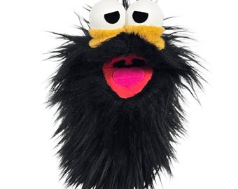 Black Wackadoo Monster Puppet