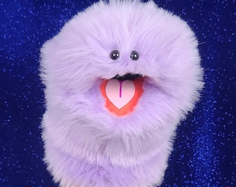 Purple Wackadoo Monster Puppet