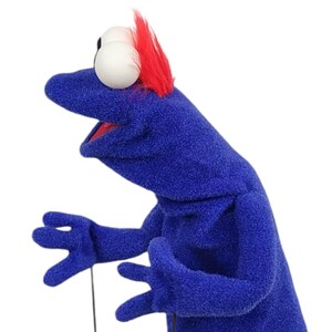 Monster Practice Puppet by Uzzyworks. Professional Hand and Rod