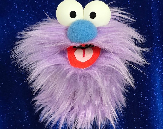 Purple Wackadoo Monster Puppet