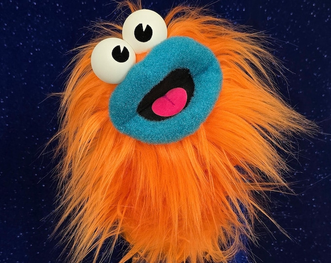 Orange Wackadoo Bird Puppet