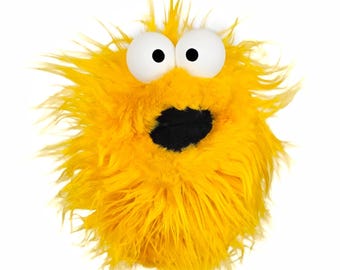 Yellow Wackadoo Monster Puppet