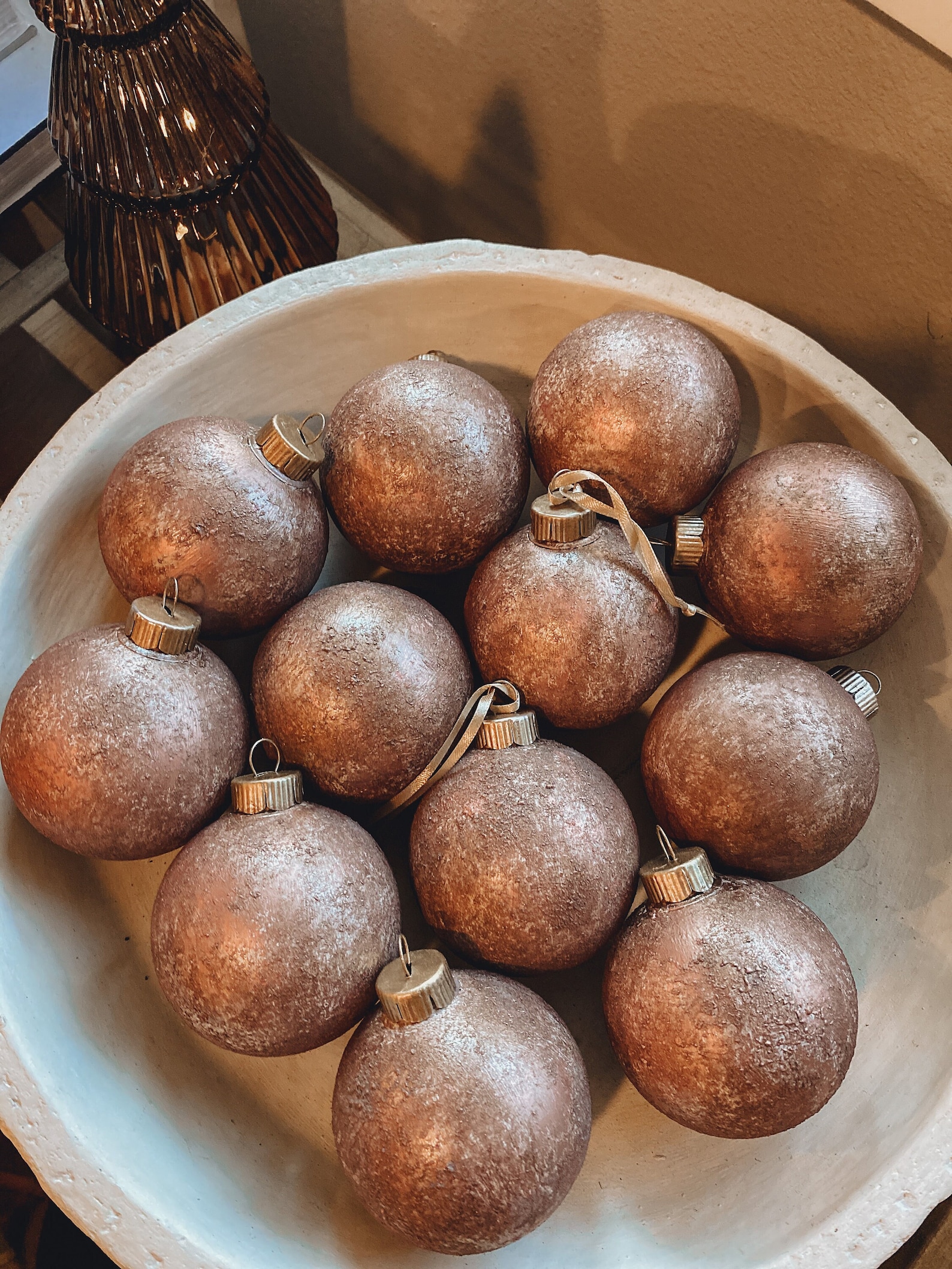 Image of Neutral Copper Ornaments