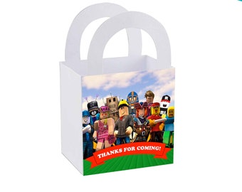 Roblox Gift Bags Etsy - roblox gift bag ideas