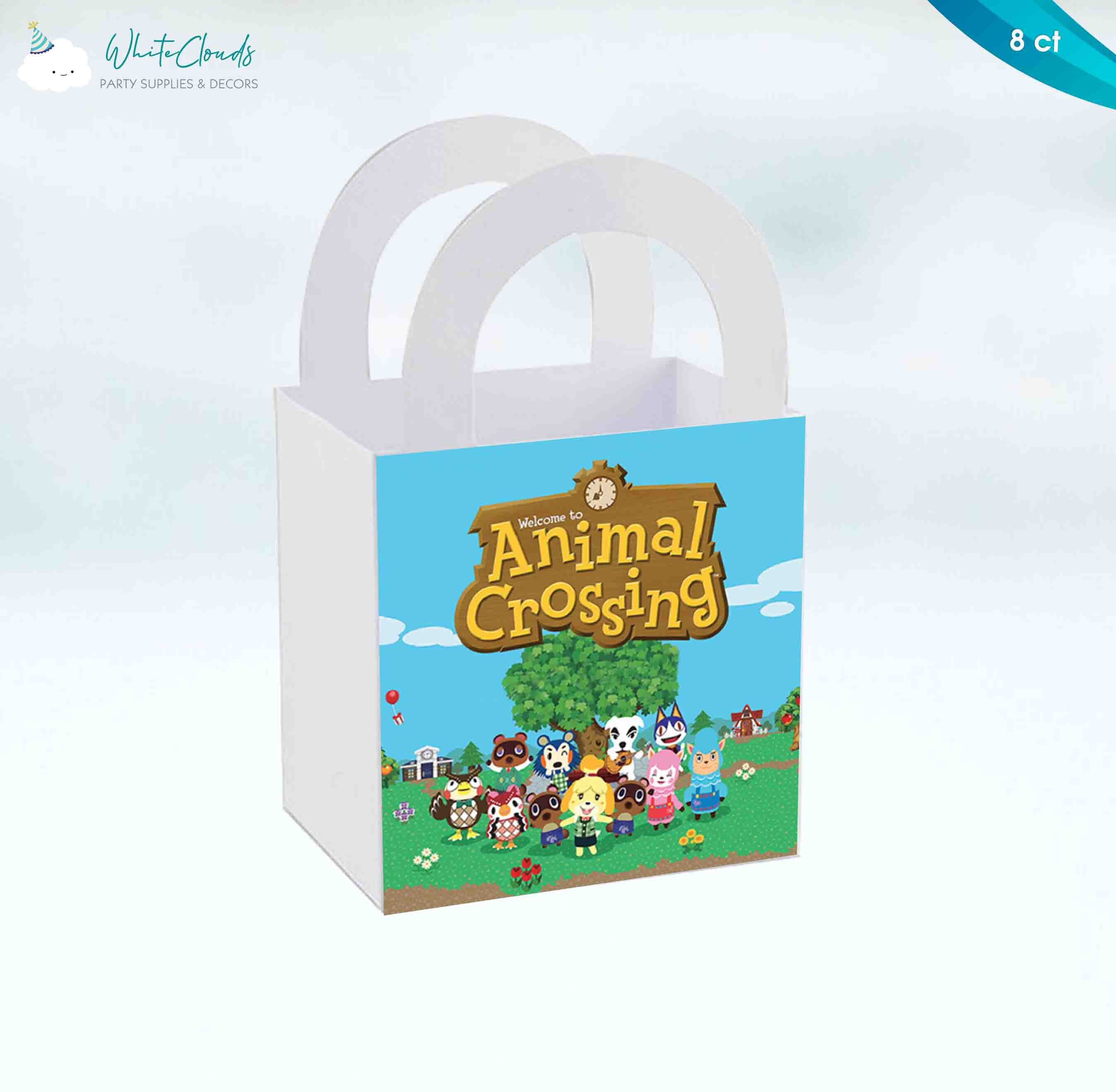 Animal Crossing Treat Boxes Gift Bags for Birthday Party Etsy