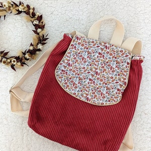 Sac dos personnalisé/ sac maternelle / Sac à dos enfant enfant crèche /  Sac dos enfant personnalisé