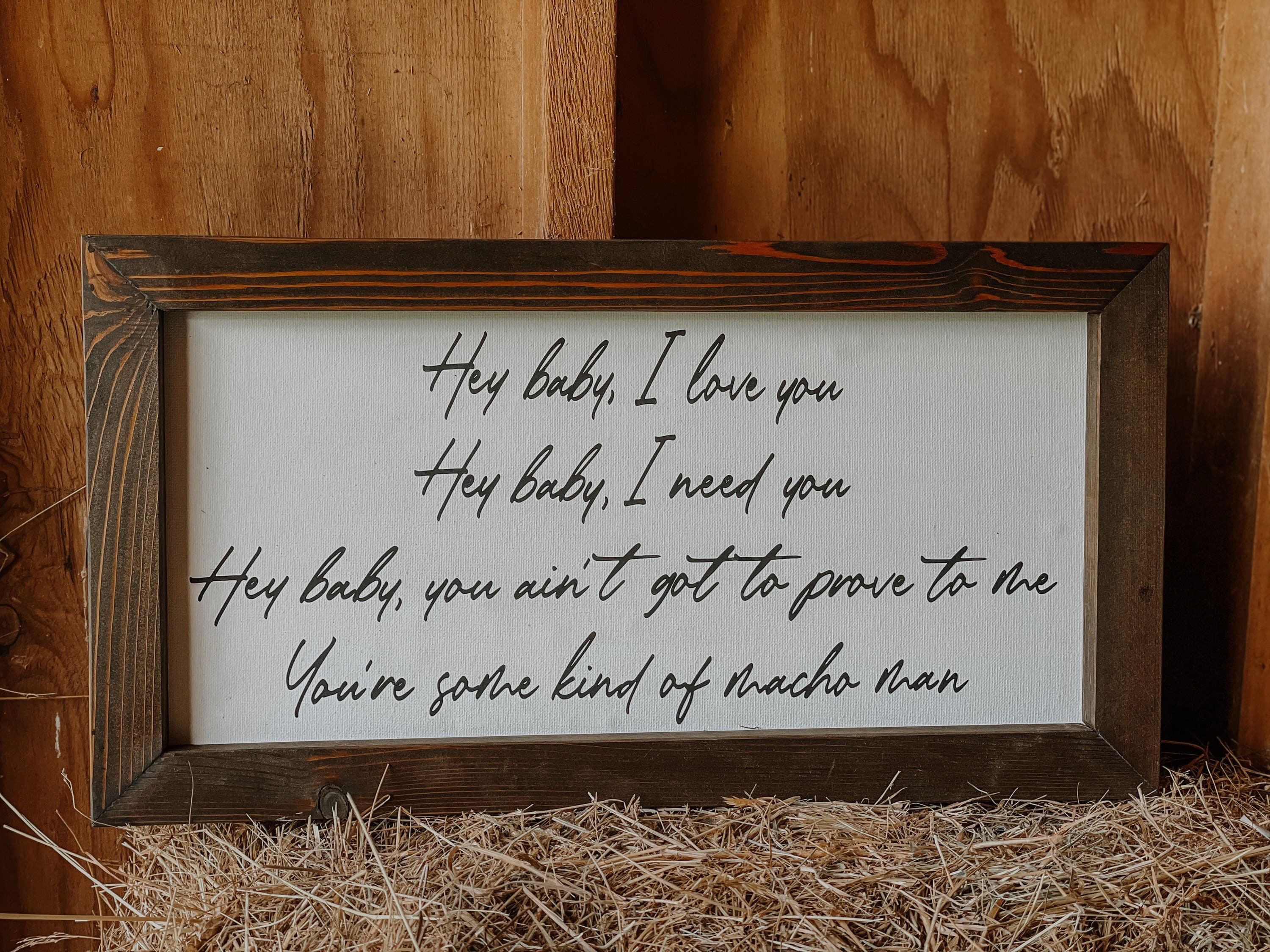 Made to order, The Blues Man Hank Williams jr. sign / handmade sign/