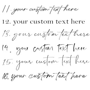 Handmade Half Cowhide Customizable Sign: Rustic Wedding Guestbook afbeelding 3