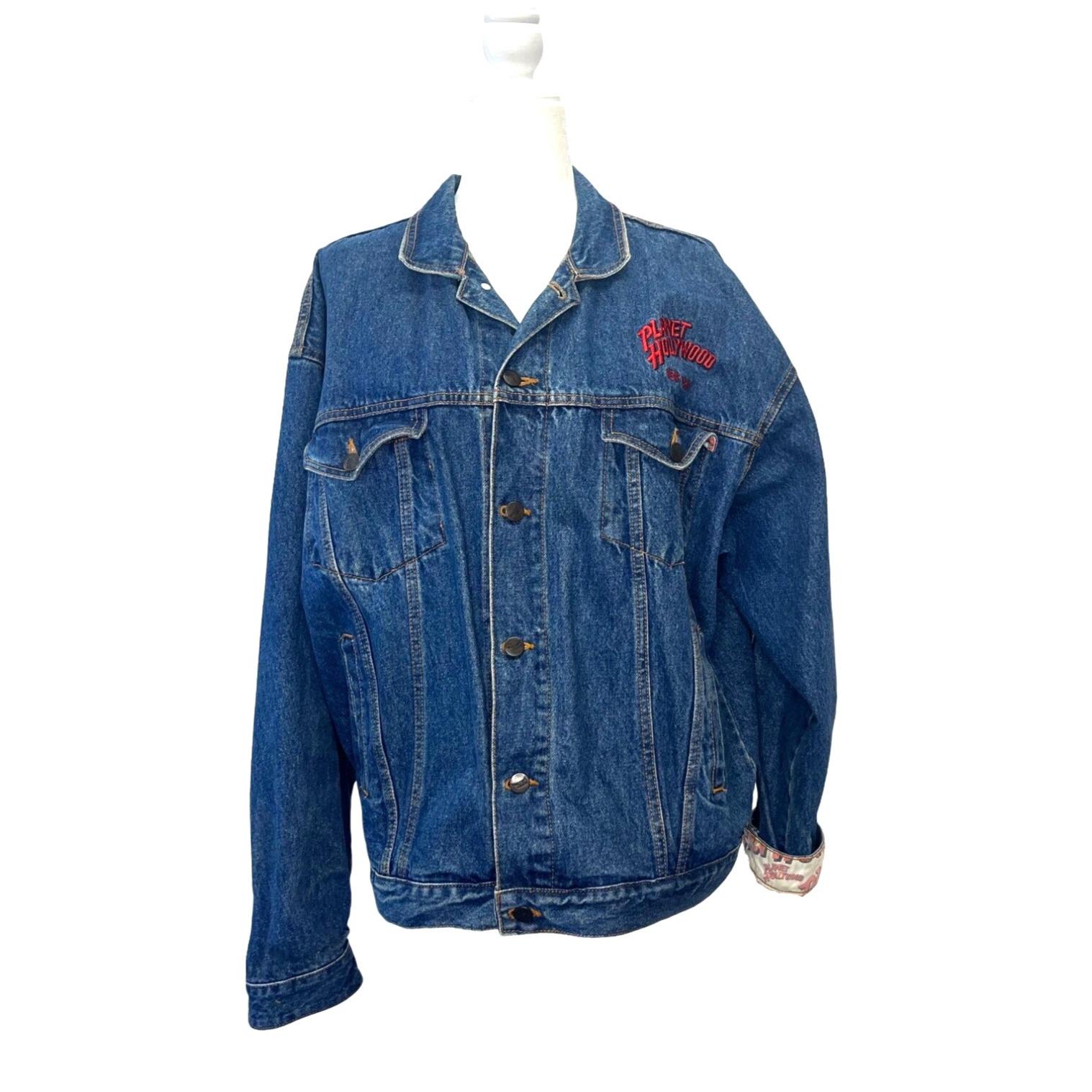 Planet Hollywood Denim Jacket - Etsy