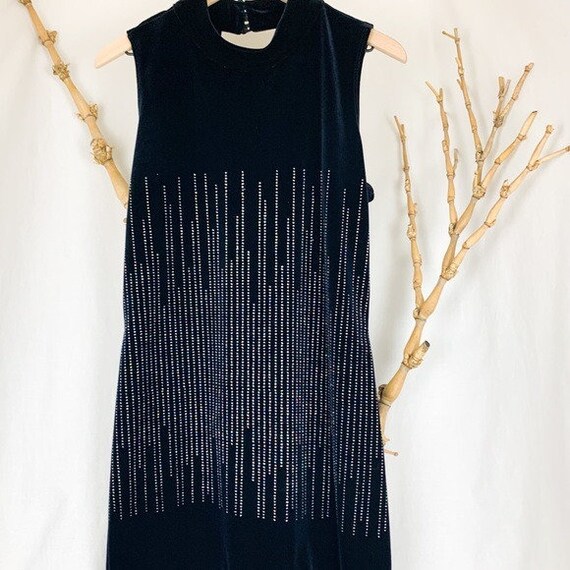 Vintage Molly Malloy Rhinestone Evening 