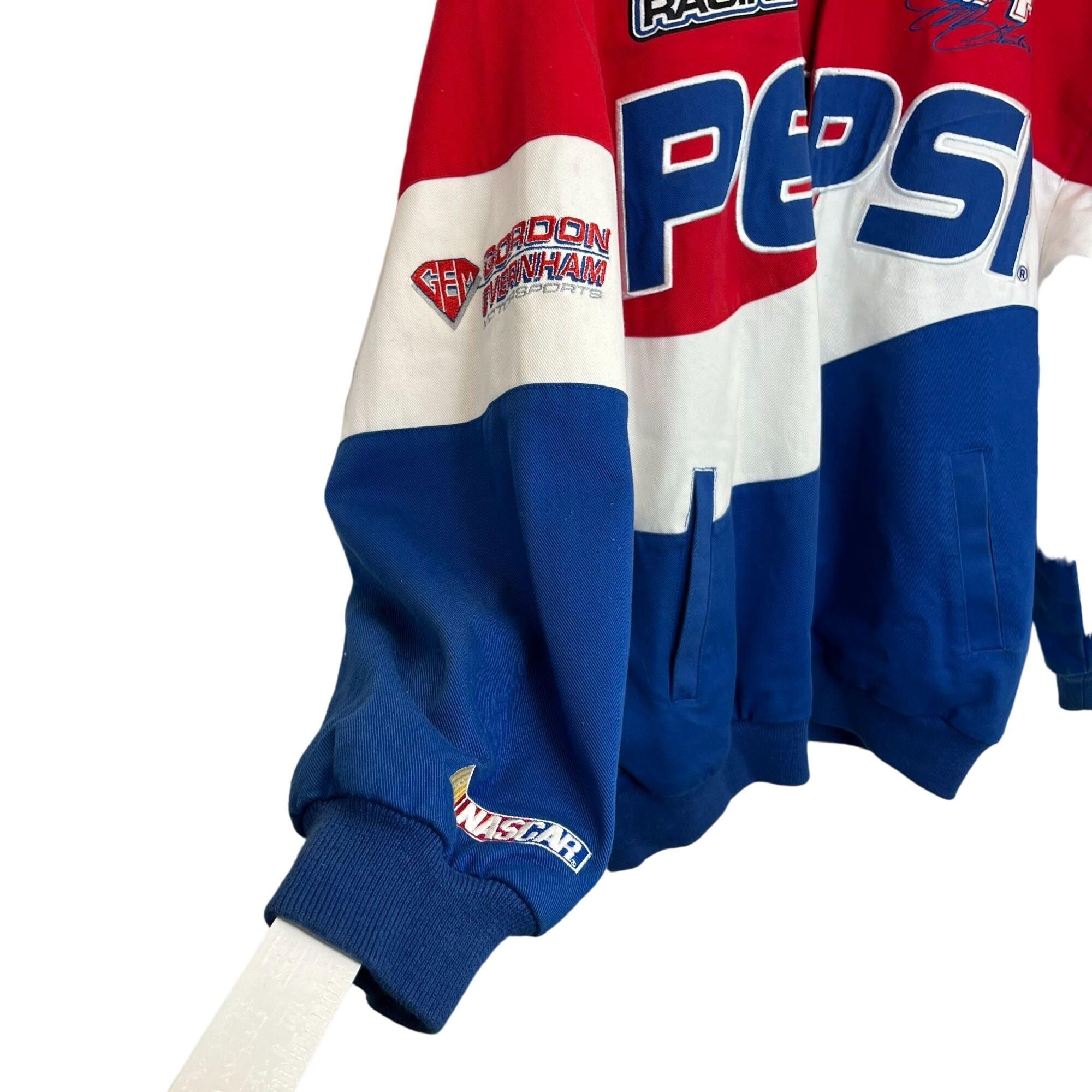 Vintage 90s Jeff Gordon Pepsi Racing Nascar Jacket - Chase