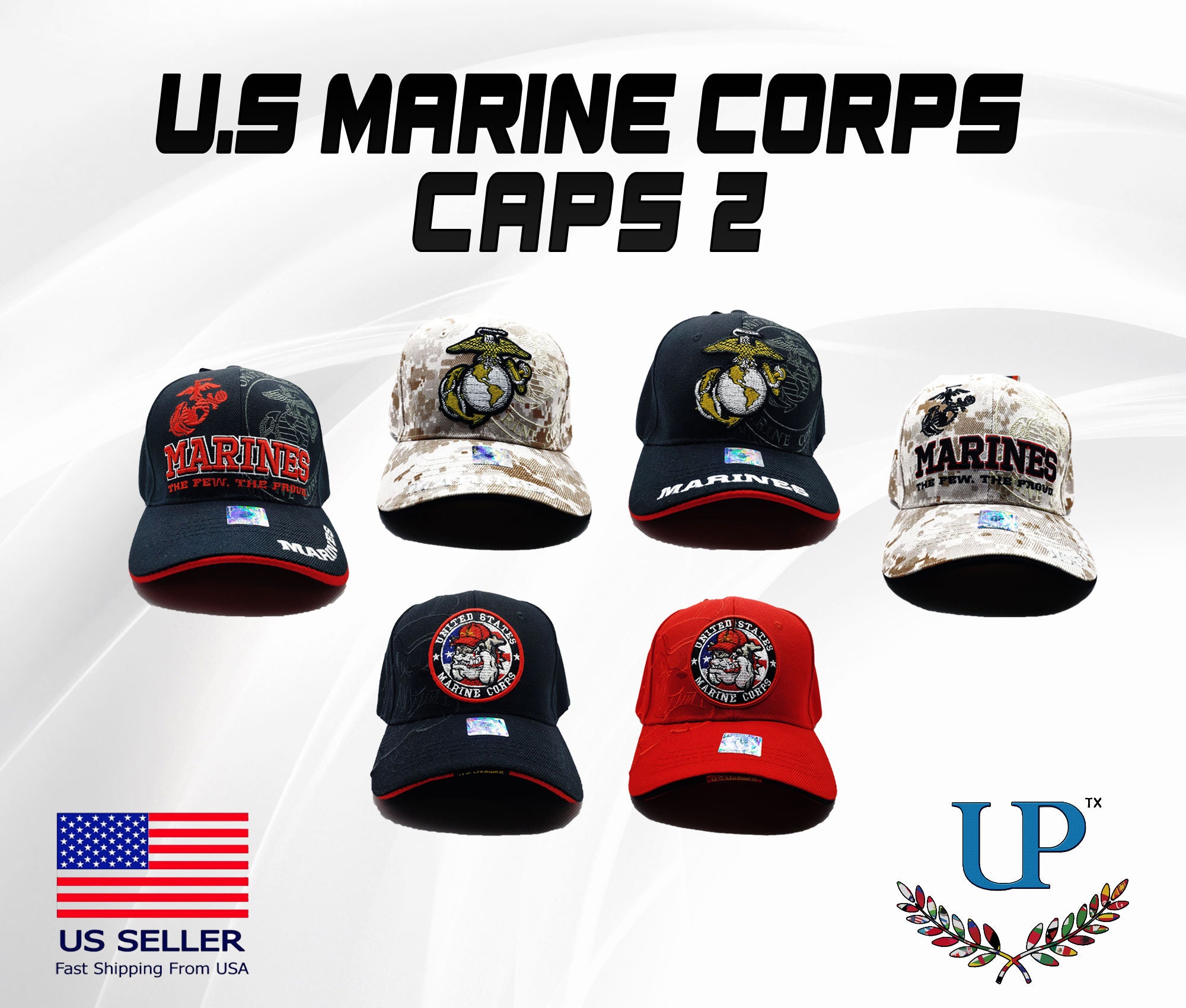 Cap - Marine Corps Etsy Baseball