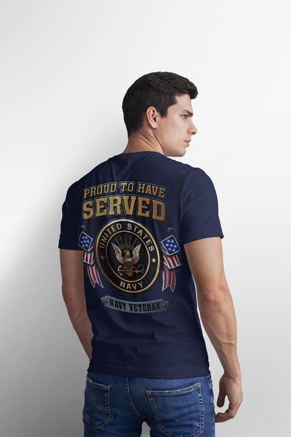 Proud Veteran Us Navy Patriotic Shirt Proud Veteran Us Navy Patriotic Shirt