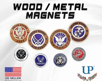 U.S Car / Fridge / Other USN Navy Proud To Serve Military Mini Magnet 