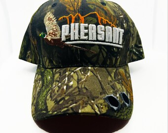 Pheasant Hunter Cap, Born to Hunt Hat, Hunter Life Cap, Adjustable Hunter Hat, Born to Hunt Forced to Work, Wild Life, Hunt, Hunting, Cap