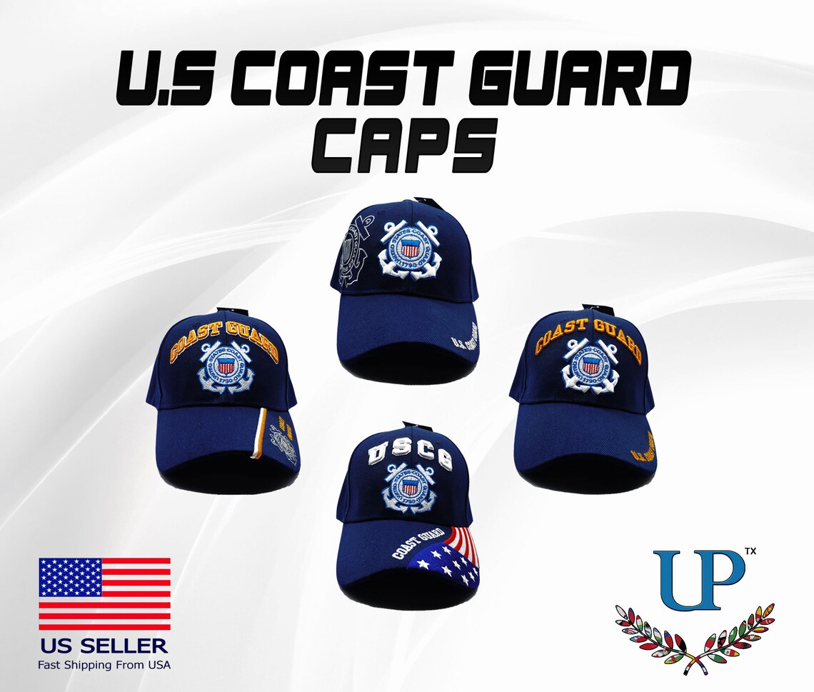 Officially Licensed US Coast Guard Caps, US Coast Guard Hats, Coast