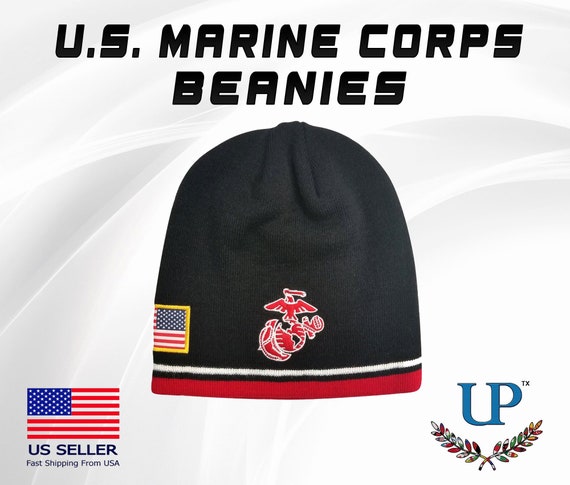 Marine Corps Beanies Embroidered 