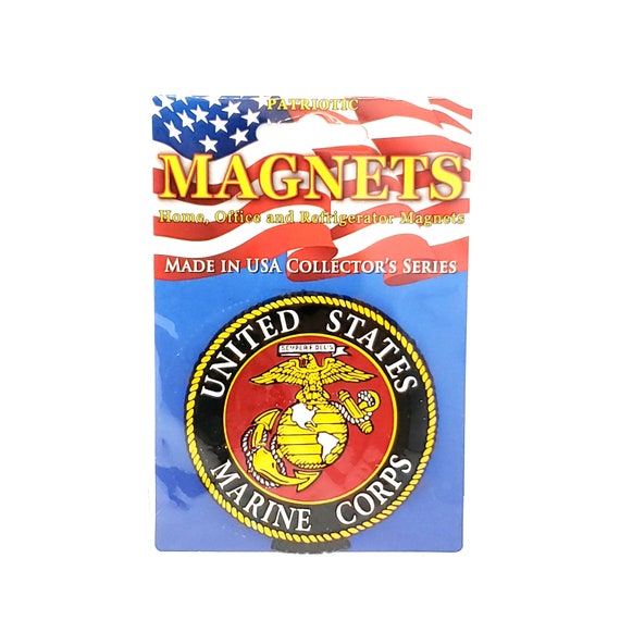 High Quality U.S. Marine Corps Rubber Magnet US Marine Corps - Etsy
