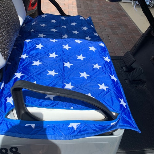 Shades of Teal Terry Golf Cart Seat Cover Etsy