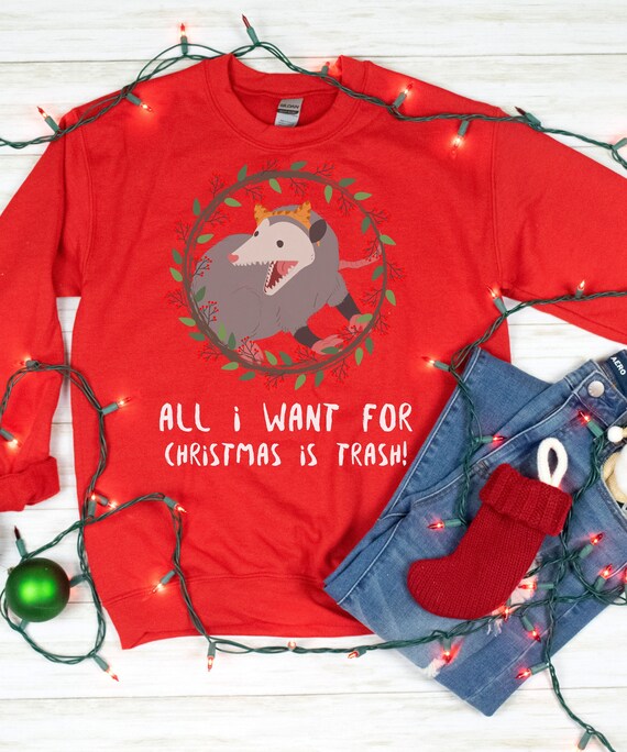 Possum Christmas Christmas Sweater 