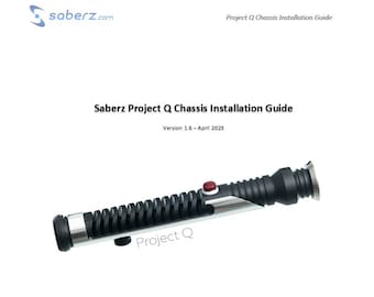 Saberz Project Q QGJ Chassis kit with USB-C data/charging - supports removable battery