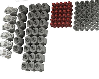 Piezas de luz de aterrizaje y advertencia de resina impresas en 3D personalizadas para el De Agostini Falcon.