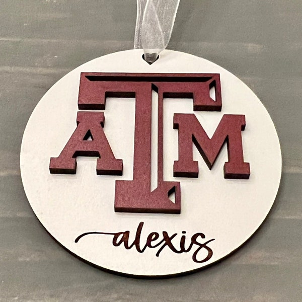 Texas A&m Christmas Ornaments 