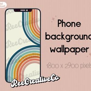 iPhone Wallpaper | iPhone Background | Vintage Phone Wallpaper | Retro Phone Wallpaper | INSTANT DOWNLOAD