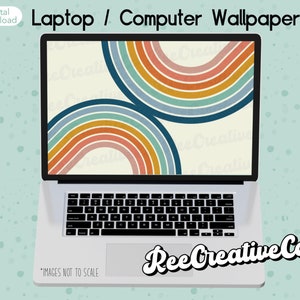 Laptop Wallpaper | Desktop Background | Home Screen | Lock Screen | Retro Vintage Background Wallpaper | INSTANT DOWNLOAD | Hi-Resolution