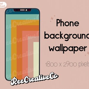 iPhone Wallpaper | iPhone Hintergrund | Vintage Handy Wallpaper | Retro Handy Wallpaper | SOFORTIGER DOWNLOAD