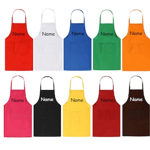 Personalize Customized  Apron for Man Women,Chef, Gifts for Cooking, Chef Aprons for Restaurants,Bars,Hotels,Chef Works,Grilling BBQ Apron