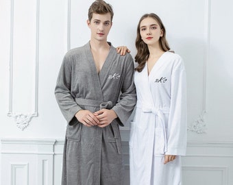 Bathrobe /%100 Cotton For Mens Womens Unisex Robe