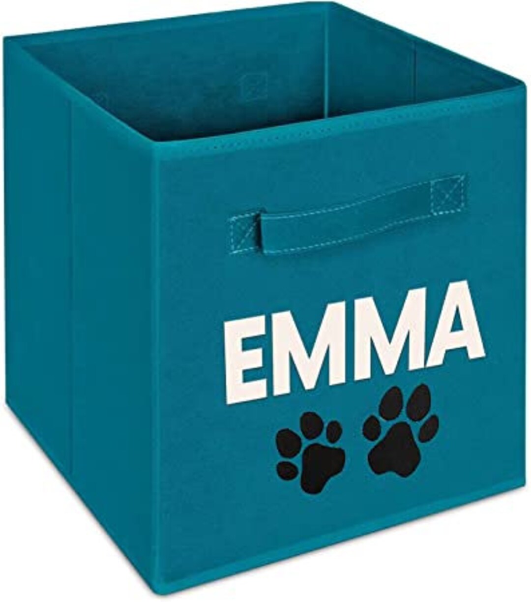 Custom Dog Pet Toy Basket Perfect Size Compact Storage Bin Etsy