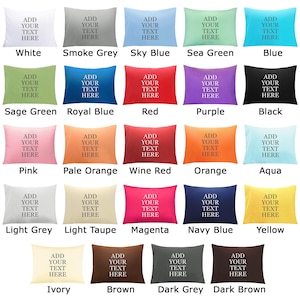 Toddler Pillow Cases Personalized Super Soft and Cozy Brushed Microfiber Kids Pillowcase Zipper with Custom Name for Boys and Girls