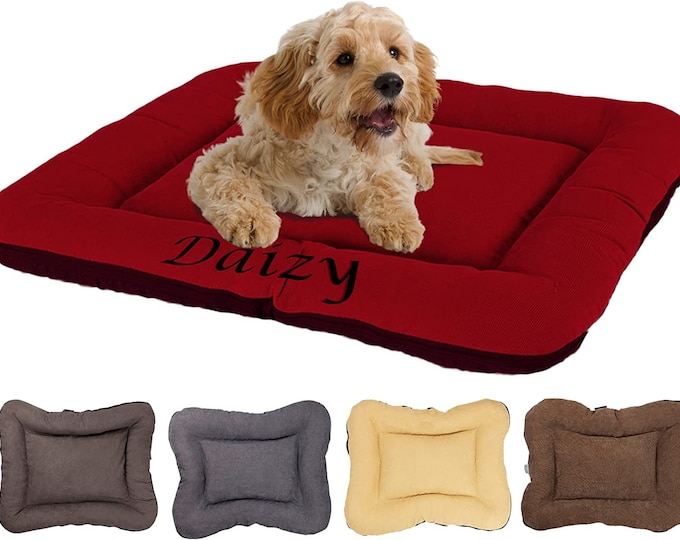 Personalized Pet Bed Mint Green Star. 14x20 Inches for Small Etsy