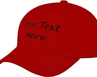 Personalized Baseball Hats for Men & Women - Breathable Cap with Adjustable Back Strap - Unisex Baseball Cap with Your Name