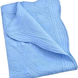 Baby Blankets for Girls and Boys  Breathable Cute Baby Blanket for New Born Super Soft and Cozy Cotton Baby Quilt with Scalloped Edges