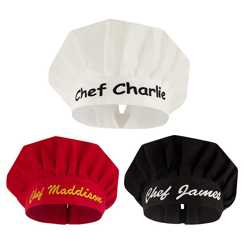Personalized Chef Hats for Men & Women Custom Chefs Hat With Etsy