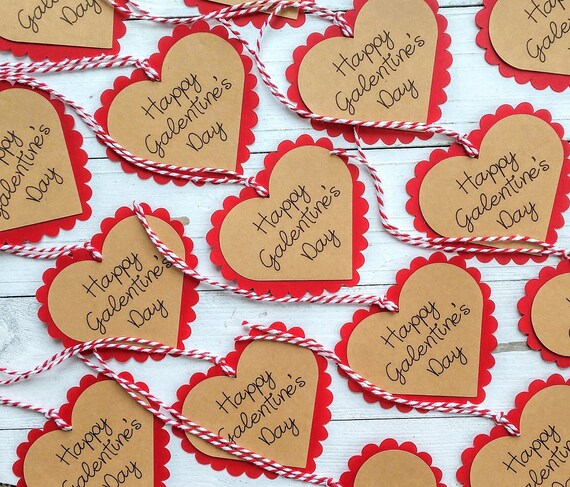 Galentine's Day Gift Tags Valentine's Day Gift Tags | Etsy