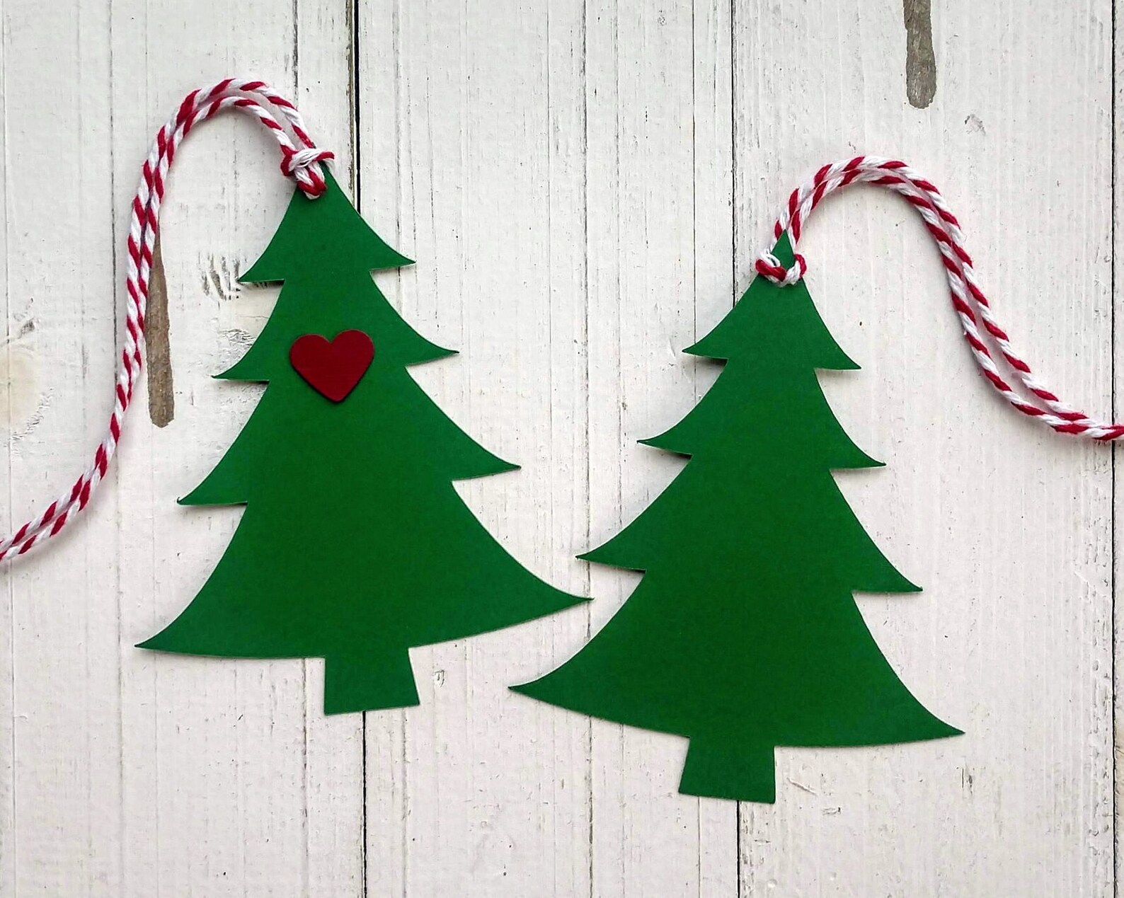 10 Christmas Tree Gift Tags Tree Tags Christmas Tree Tags Etsy