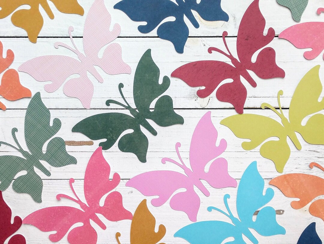 30 Beautiful Butterfly Die Cuts for Bulletin Boards, Banners, Table ...