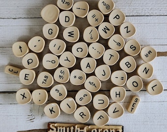 Vintage Typewriter Keys, Smith-Corona Electric Model from 1956-1957