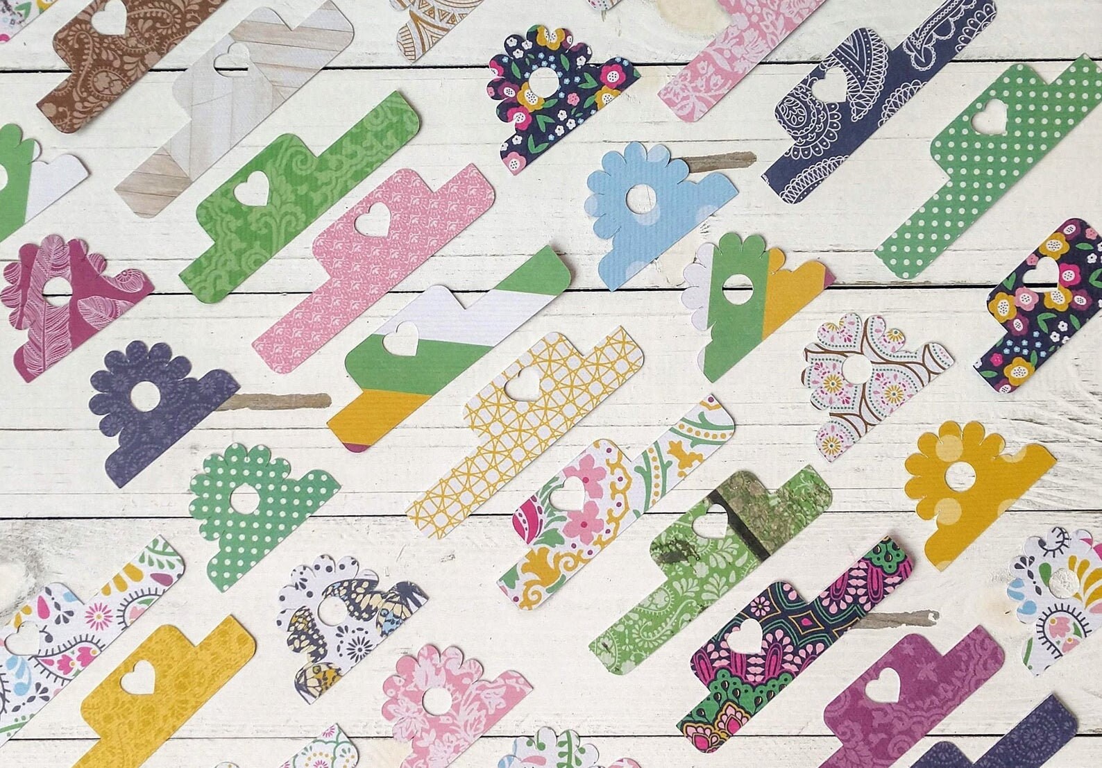 Tab Dividers Junk Journal Tabs Smash Book Tabs Planner Etsy