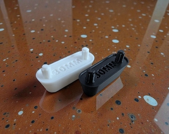 Toilet Seat Block Repair Replacement Kit - Support Buffer - 32-42mm (Pack of 6)