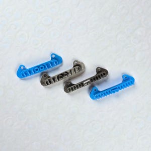 Battcave Joker TPU Rear Diffuser with exhausts | Fits 1/12 RC Mini, Kamtec 756/757 bodyshells