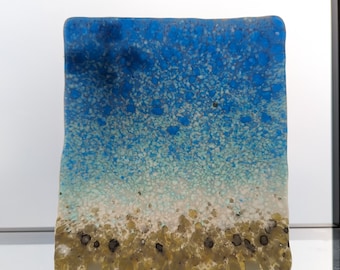 Fused Glass Vertical Stand Display Blocks Various Sizes Available to order