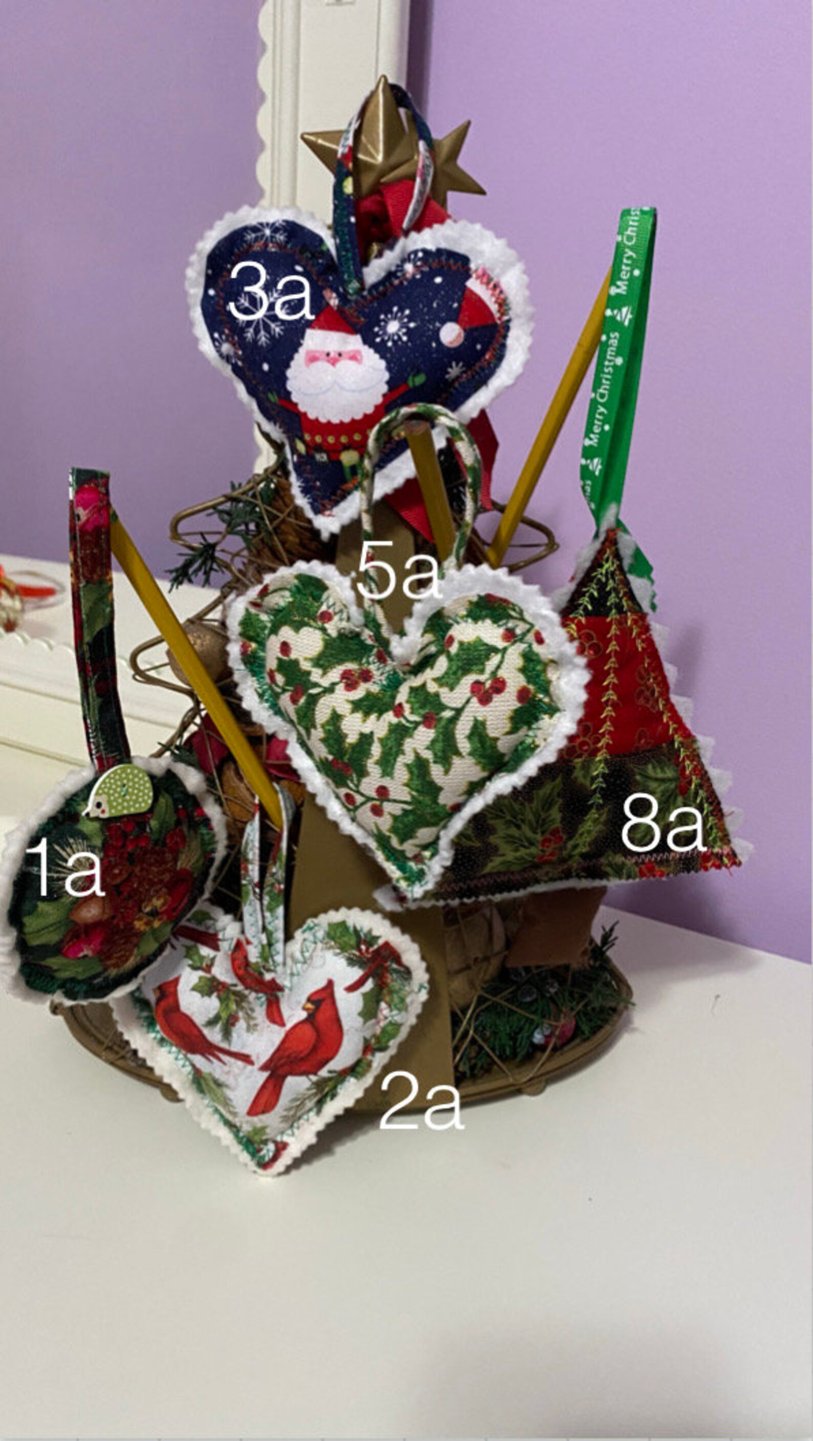 Styrofoam Christmas Ornaments Etsy