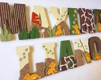 lion king themed baby room